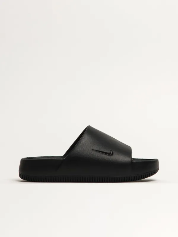 WOMENS NIKE CALM SLIDES - BLACK sold by Boathouse