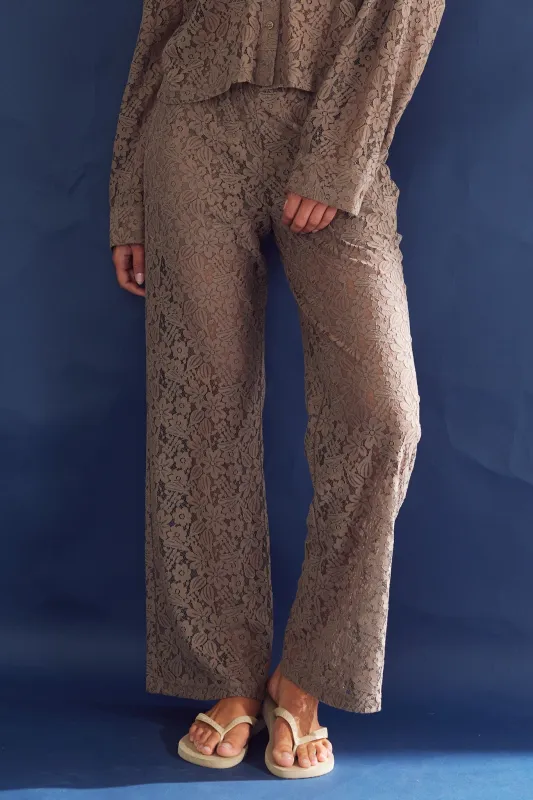 Shelly Pants Timber Brown sold by Noella Fashion