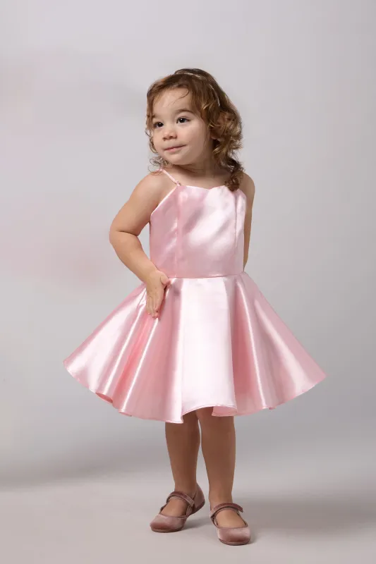 Littles Fit and Flare Party Dress in Longer Length sold by Un Deux Trois