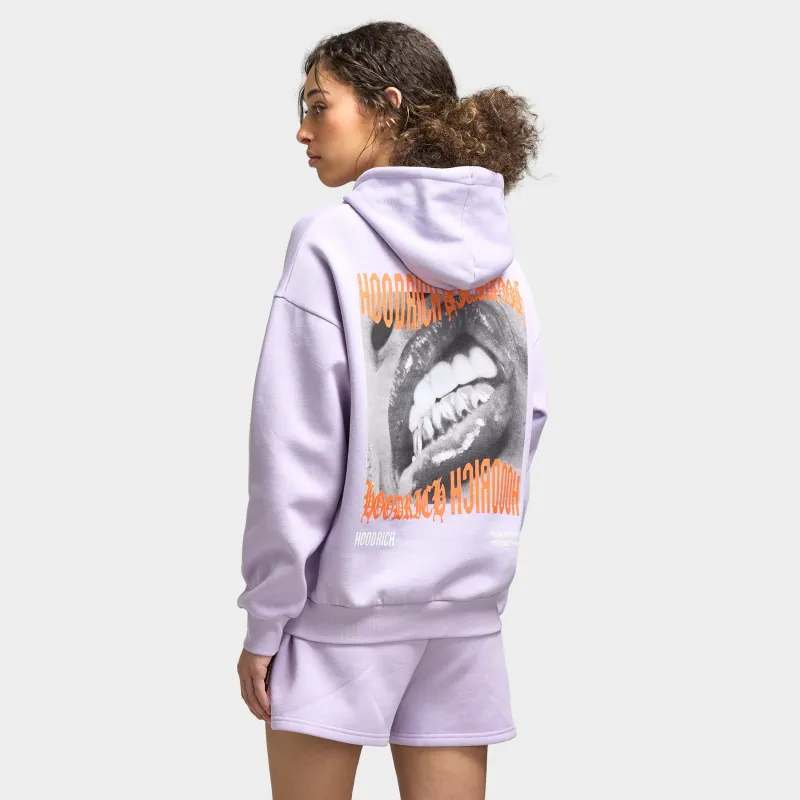Hoodrich Women's Flex Oversized Hoddie Pastel Lilac / Persimmon Orange sold by JD Sports