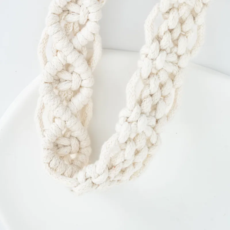 Wear Hope Macramé Crossbody Strap in Natural sold by Starfish Project