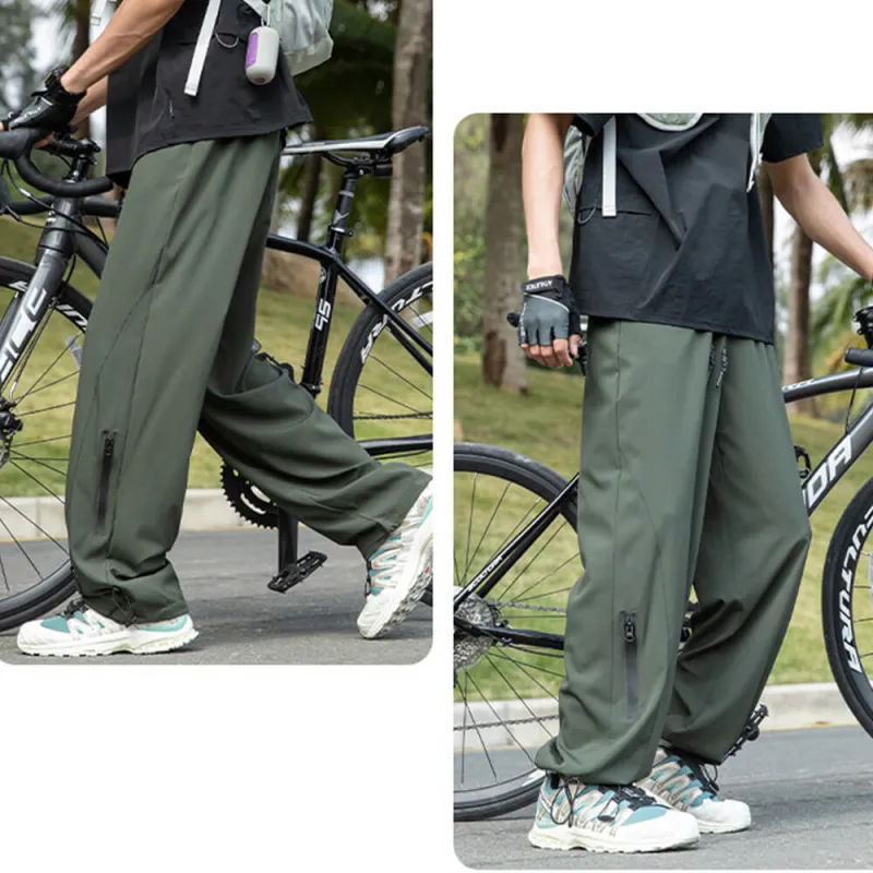 Versatile Outdoor Drawstring Straight Overalls sold by GTHIC