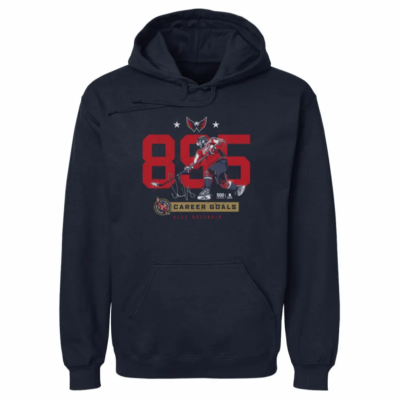 Alex Ovechkin Washington Capitals 895 Career Goals Number WHT sold by 500 Level