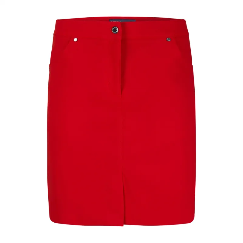 The Stellar Stretch Skort 17" sold by LOHLA SPORT