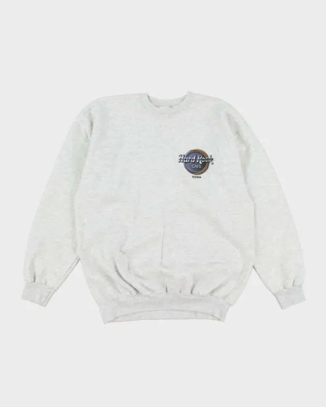 Vintage 90's Hard Rock Cafe Kona Graphic Print Sweatshirt - L sold by Rokit