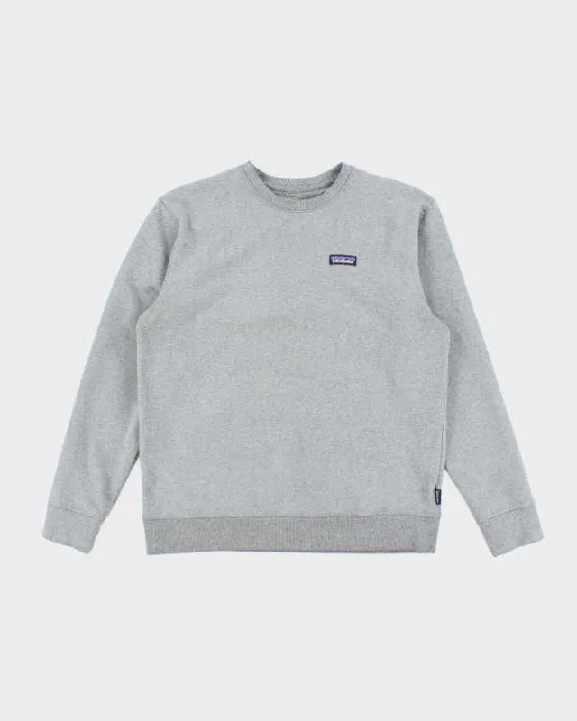 Vintage Patagonia Grey Sweatshirt - L sold by Rokit