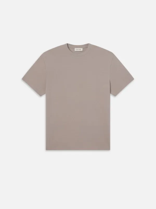Duo Fold Tee -- Storm Grey sold by Frame Denim