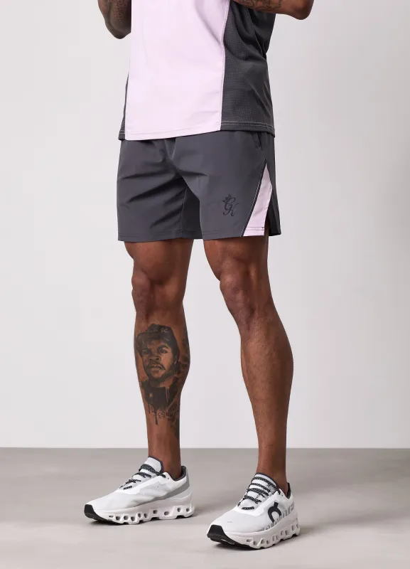 Gym King Flex 2.0 Short - Graphite/Dusky Lilac sold by The Gym King