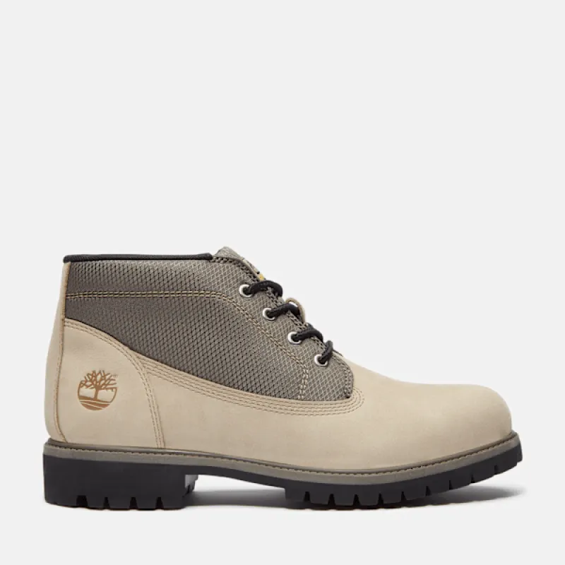 Men's Timberland® Premium Chukka Boot in Light Brown Nubuck sold by Timberland
