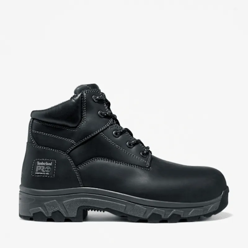 Timberland Men's Workstead 6" Composite Toe Work Boot in Black sold by Timberland