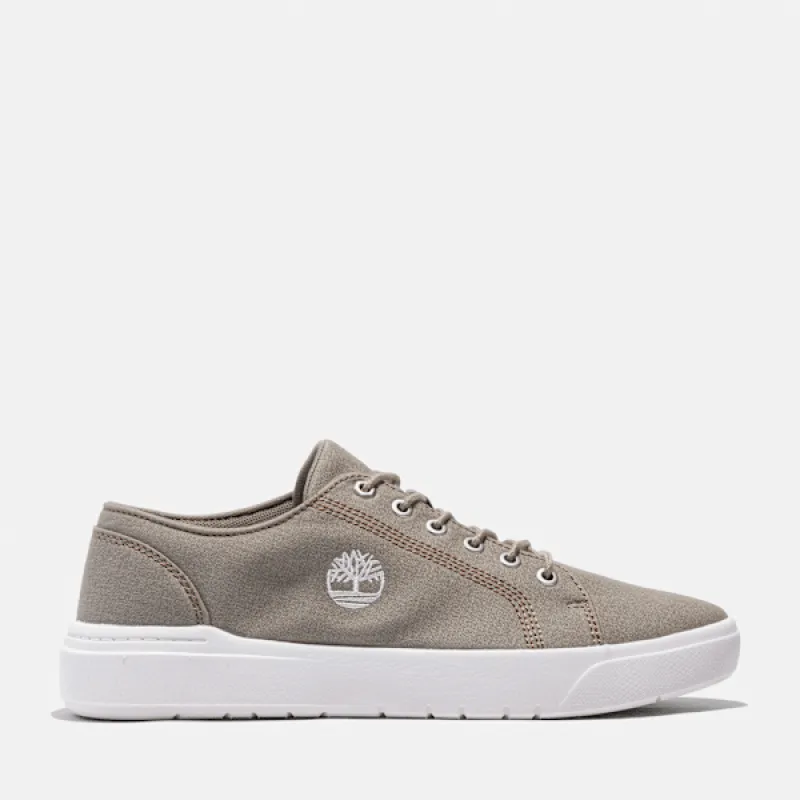 Timberland Men's Seneca Bay Sneaker in Light Taupe Canvas sold by Timberland