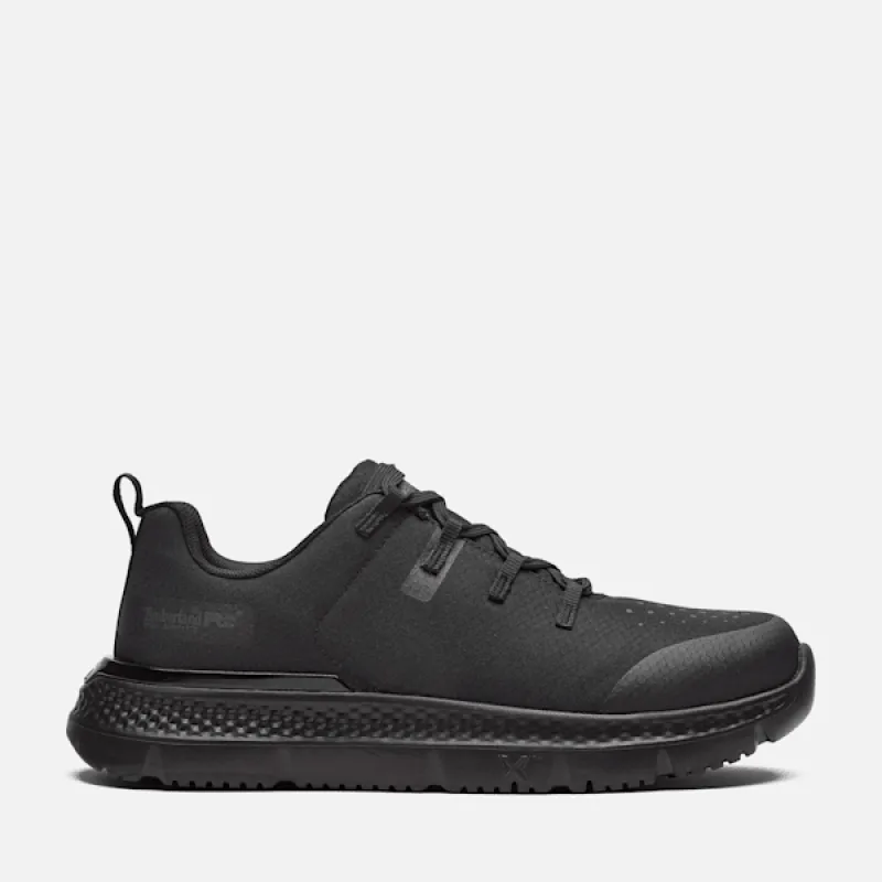 Timberland Men's Intercept Steel Toe Work Sneaker in Black sold by Timberland