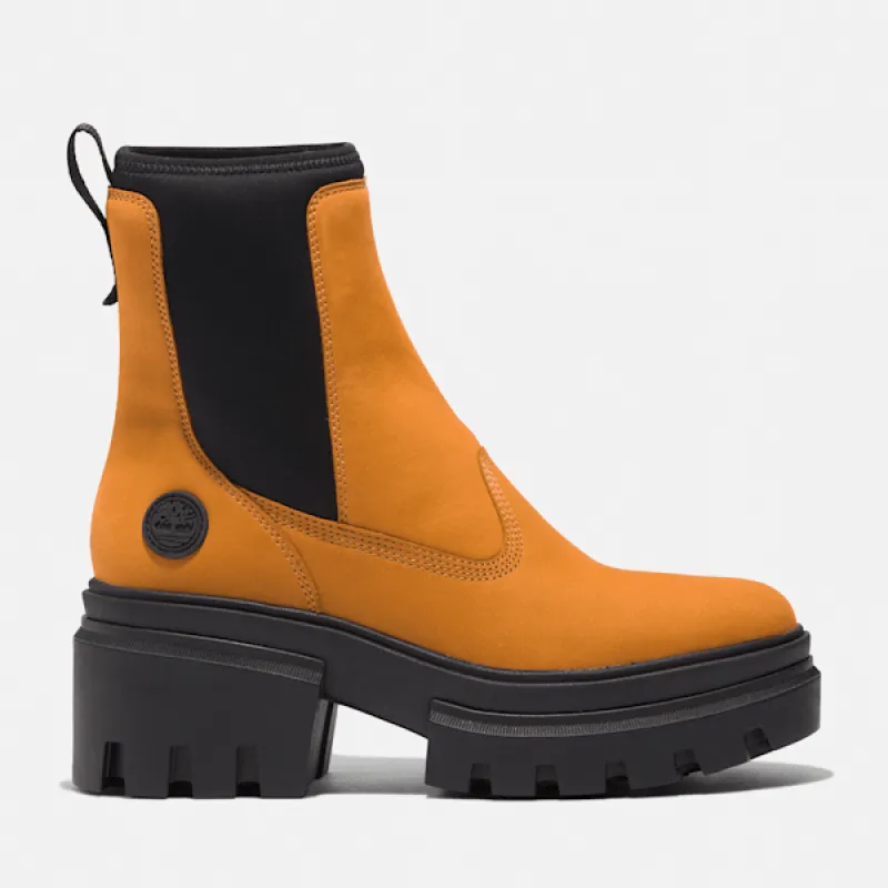 Timberland Women's Everleigh Chelsea Boot in Wheat sold by Timberland