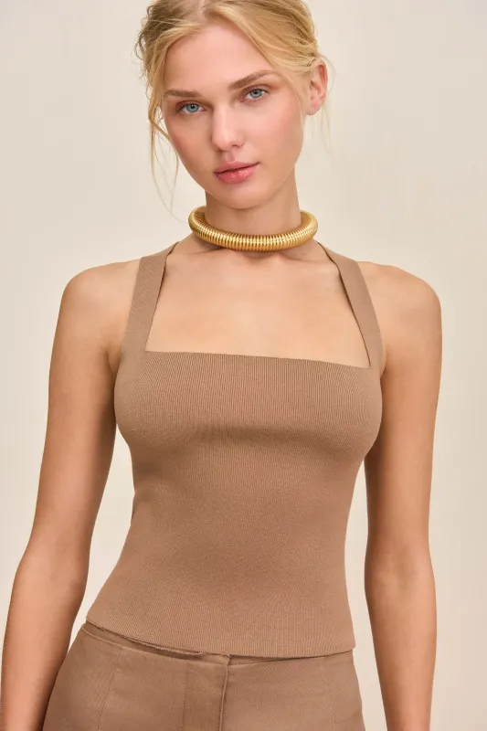CRAWFORD KNIT TOP - MONTE sold by Cult Gaia