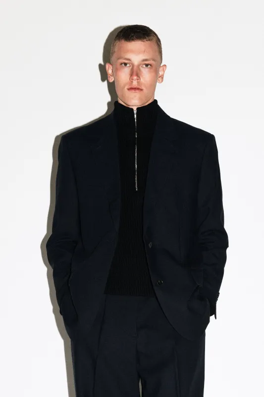 Paramount Oversized Blazer  |  Navy sold by California Arts
