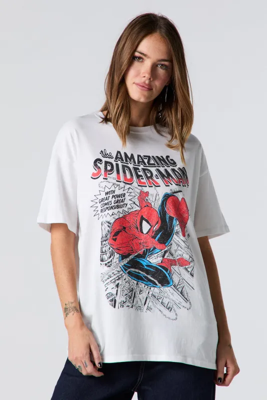Spiderman Graphic Boyfriend T-Shirt sold by Urban Planet