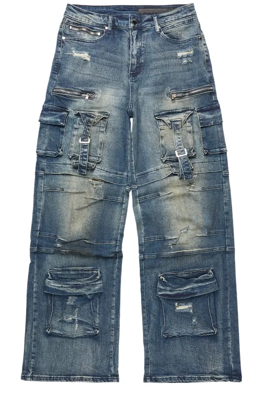 Berdi Dirty Wash Baggy Fit Jean sold by Rockstar Original