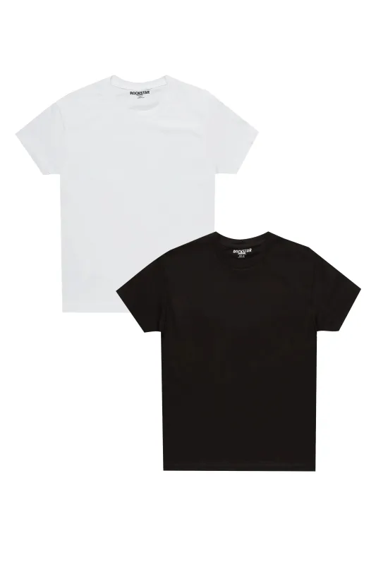 Boys Basic Multi T-Shirt Bundle 2 Pack sold by Rockstar Original