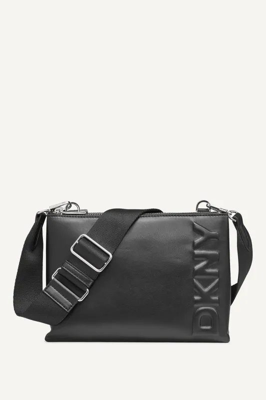 TINSLEY LOGO EMBOSSED CROSSBODY BAG sold by DKNY