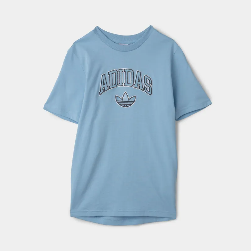 adidas Juniors' Tee / Clear Sky sold by JD Sports