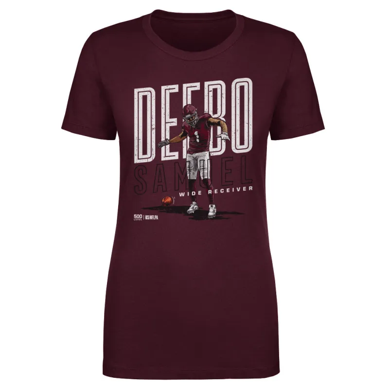Deebo Samuel Washington Celebration WHT sold by 500 Level