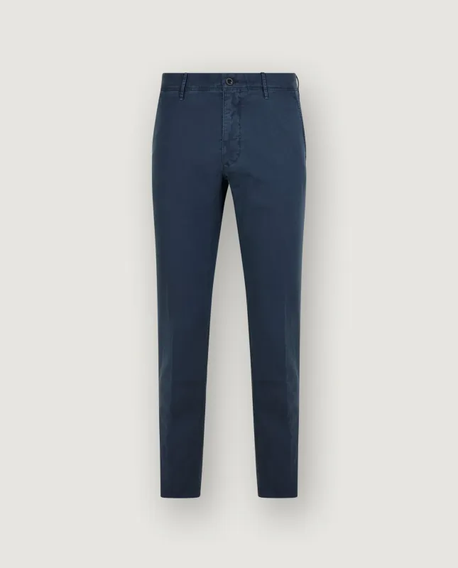 Katoen Slub Chino - Donkerblauw sold by Pauw Amsterdam