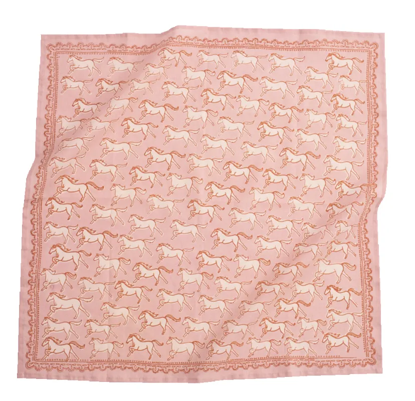 Handker Bandanas - No. 062 Horses Bandana sold by Bridge & Burn
