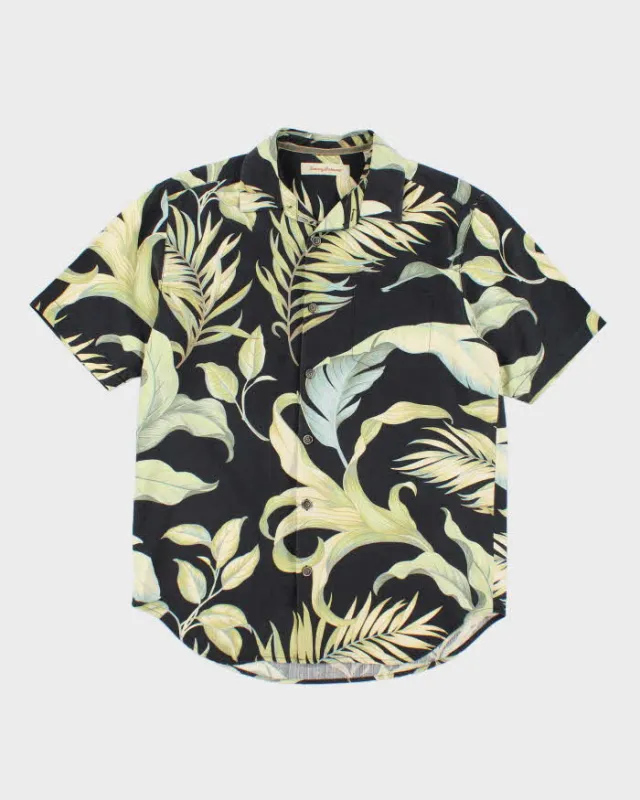 Vintage Tommy Bahama Oversized All Over Print Silk Hawaiian Shirt - S sold by Rokit