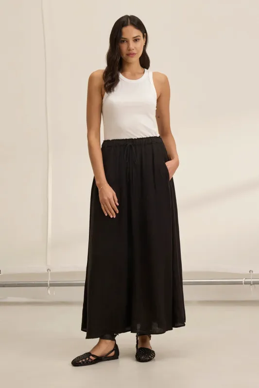 MEMPHIS SKIRT IN BLACK sold by Velvet Tees