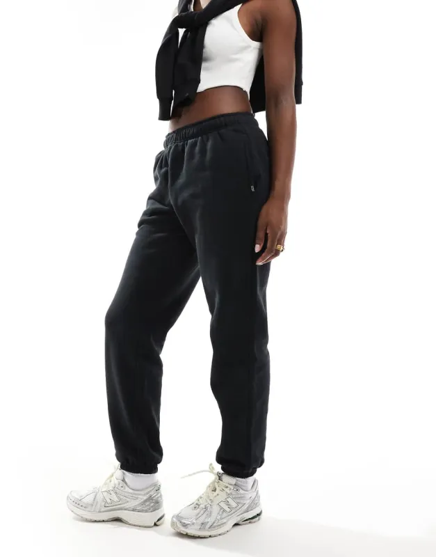 Cotton On essential sweatpants in black sold by ASOS