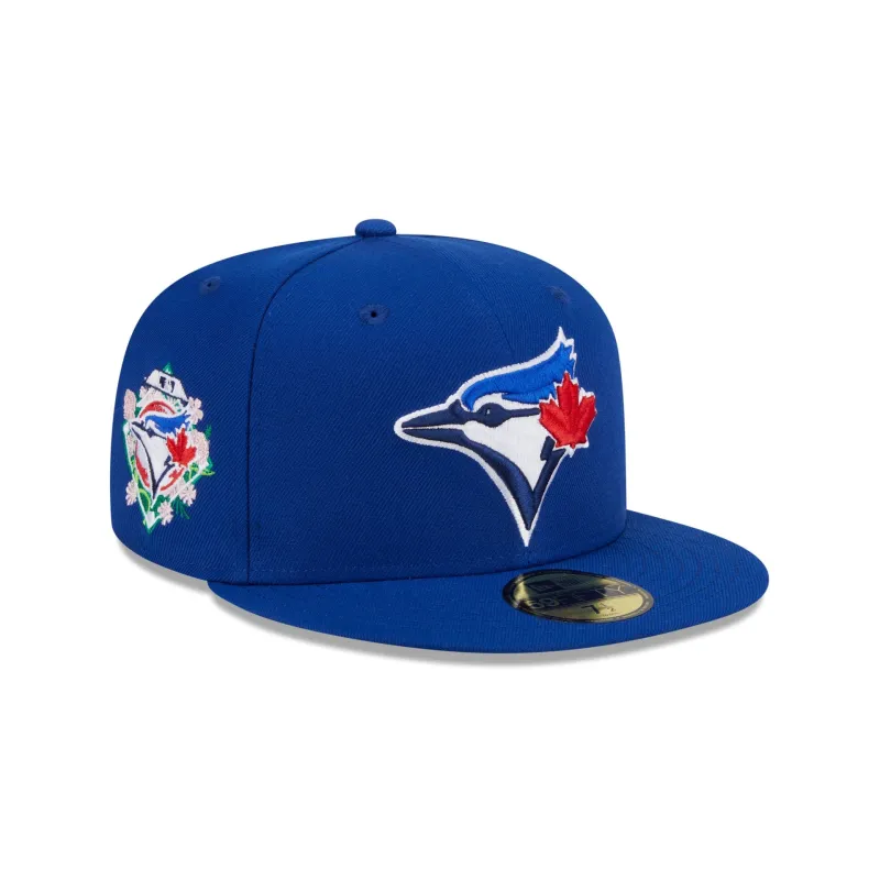 Toronto Blue Jays Floral Undervisor 59FIFTY Fitted Hat sold by New Era