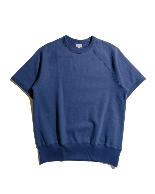 The Real McCoy’s MC24117 9 Oz. Loopwheel Raglan Sweatshirt MQ Navy sold by Lost & Found