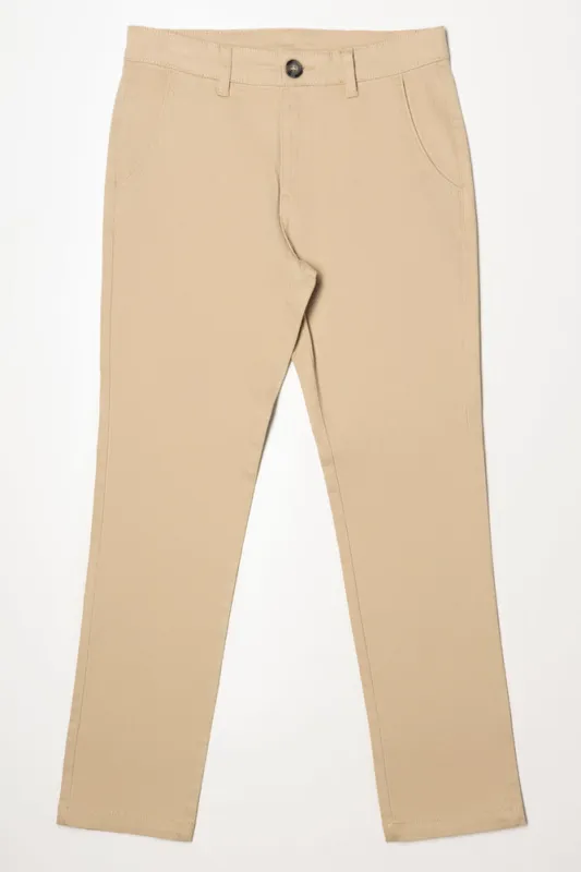 Chino Trousers Natural sold by Ackermas