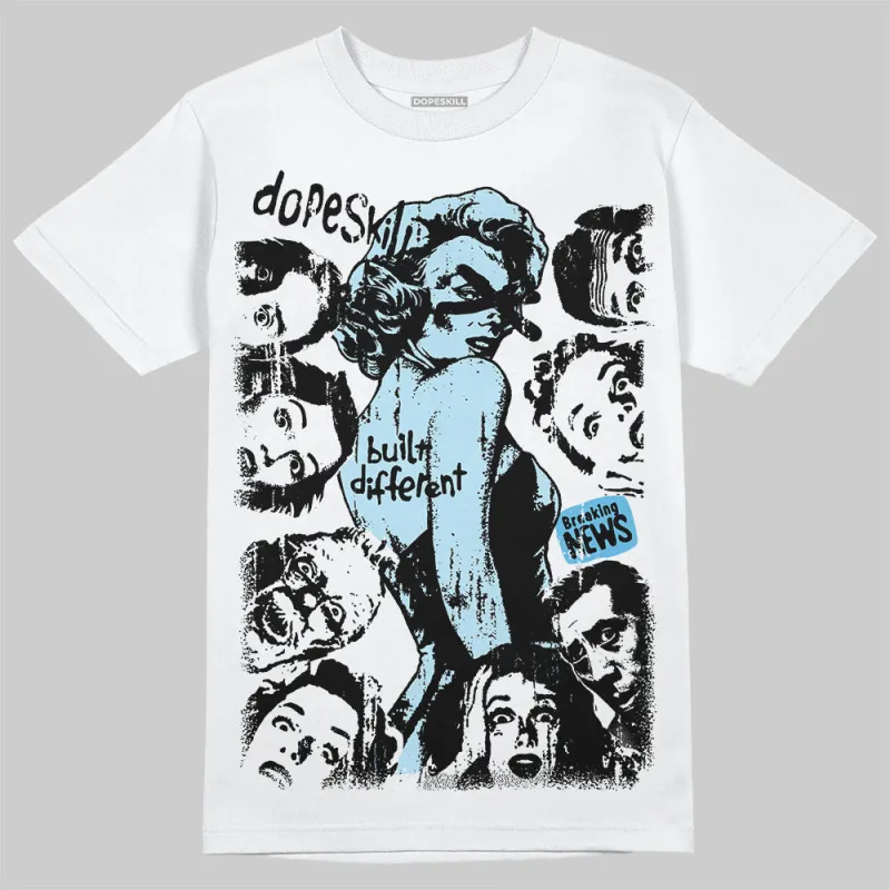 Legend Blue 11s DopeSkill T-Shirt Built Different Graphic sold by DopeSkill