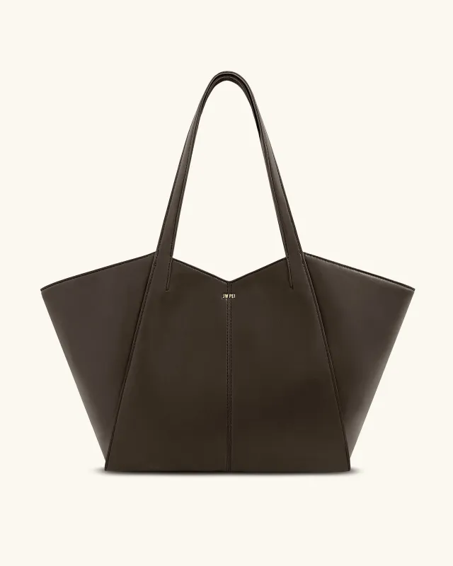 Kiana Large Capacity Tote Bag - Caramel sold by JW PEI