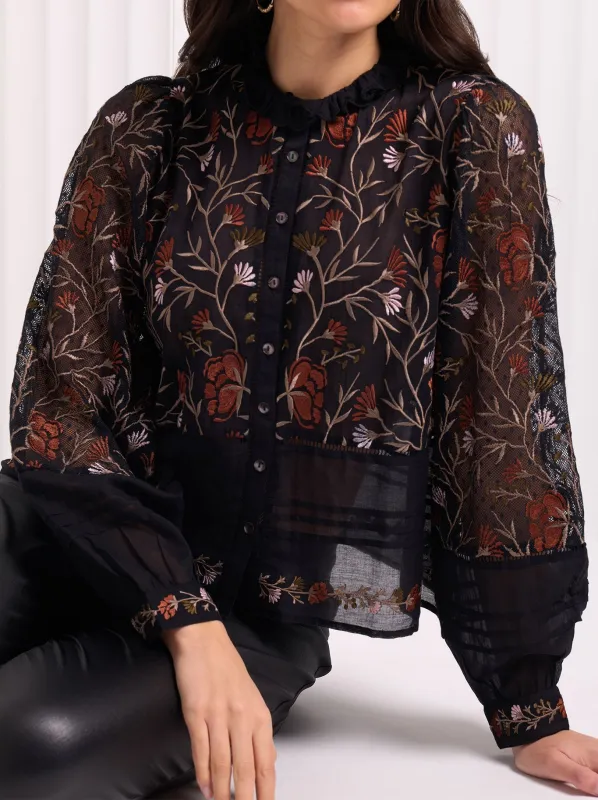 FOIL STITCHUATION TOP sold by ENNI