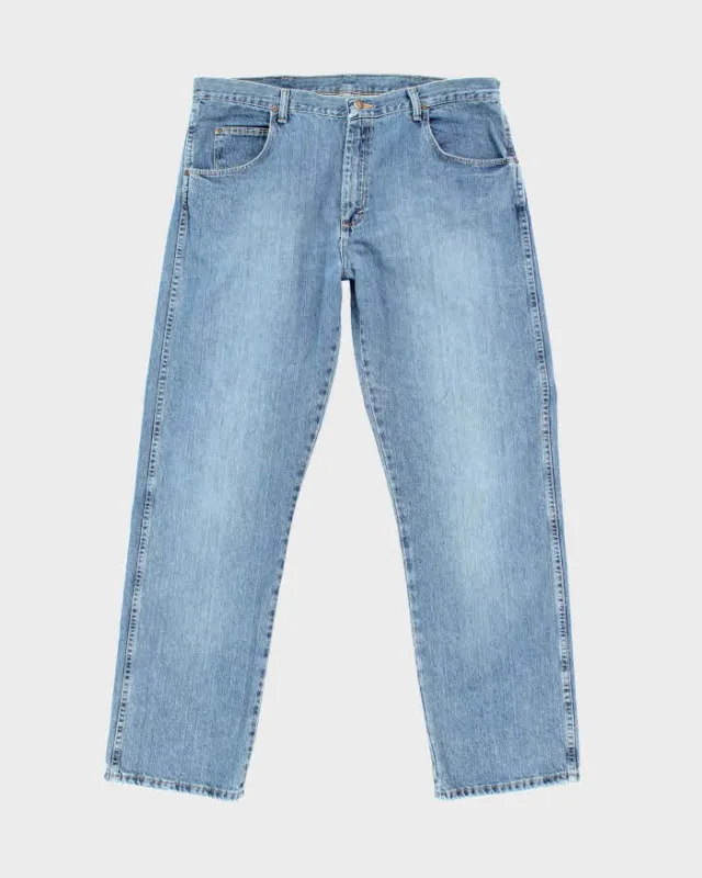 Vintage 90's Wrangler Medium Wash Relaxed Fit Jeans - W38 L32 sold by Rokit