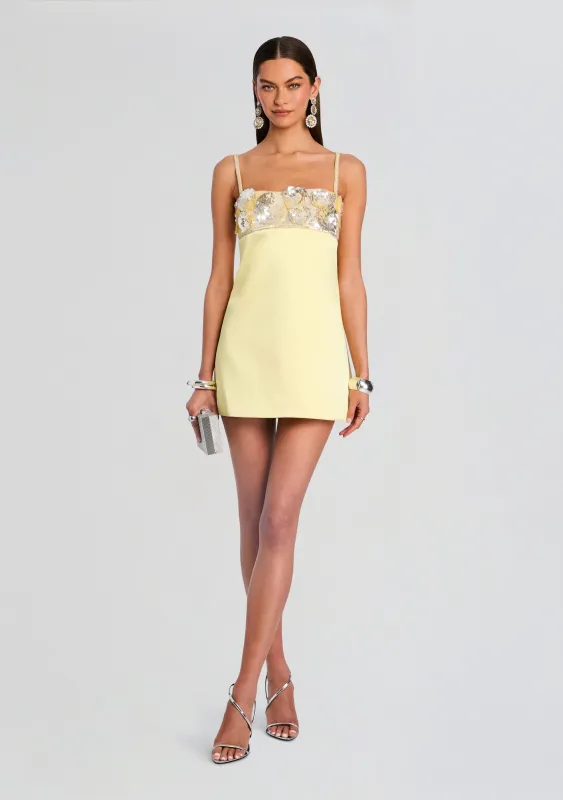 Lark Embroidered Dress sold by Retrofete