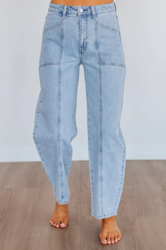 Kate Vervet Jeans - Light Wash sold by Wild Oak Boutique