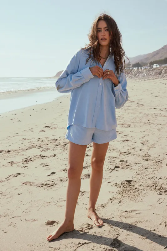 Lena Shorts in Blue sold by bohme