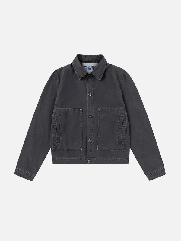 Aelfric Eden Vintage Washed Boxy Jacket sold by Aelfric Eden