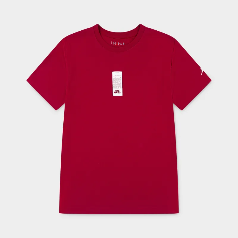 Jordan Junior Boys' AJ1 Graphic T-Shirt / Varsity Red sold by JD Sports