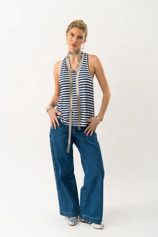 AlsLL Top - Dark Blue sold by Lollys Laundry