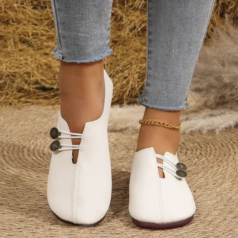 Round Toe Flat Slip-Ons sold by Body Central