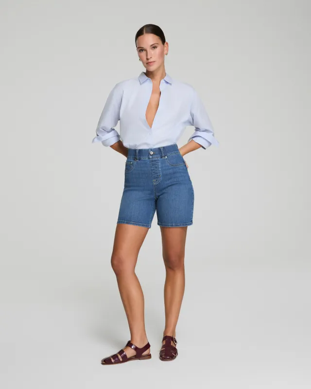 SPANXshape™ EveryWear Jean Short, 7", Vintage Indigo sold by SPANX