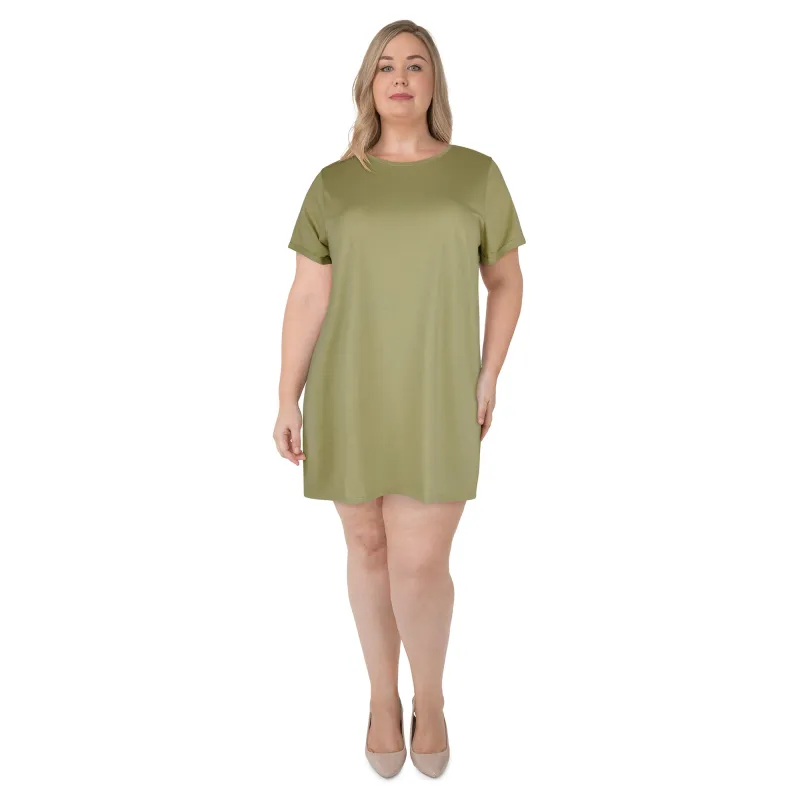 mySTYLE Women's Plus Crew Neck Tee sold by Giant Tiger