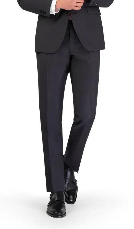 Titian Zegna Grid Trousers sold by T.M.Lewin