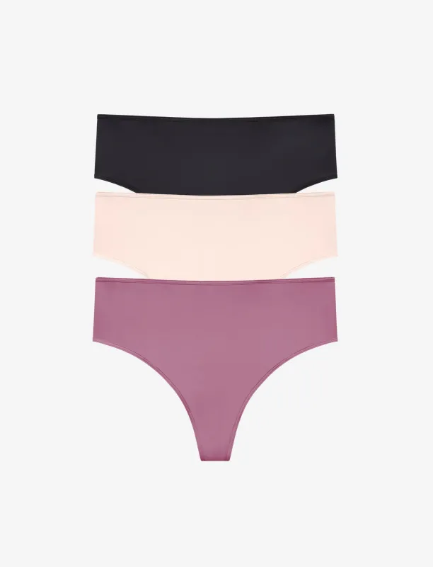 24/7® Classic High Waist Thong - 3 Pack sold by ThirdLove