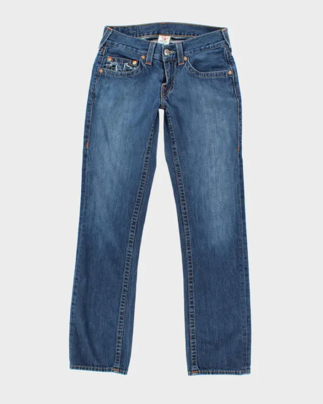 Vintage 2000's True Religion Dark Wash Straight Leg Jeans - W30 L32 sold by Rokit