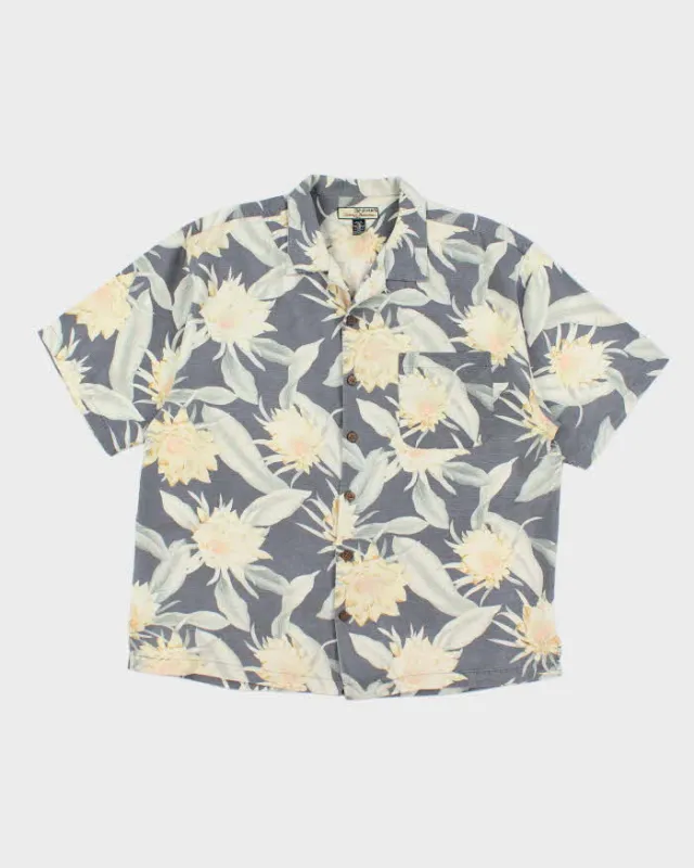 Vintage Tommy Bahama All Over Floral Print Hawaiian Shirt - XL sold by Rokit